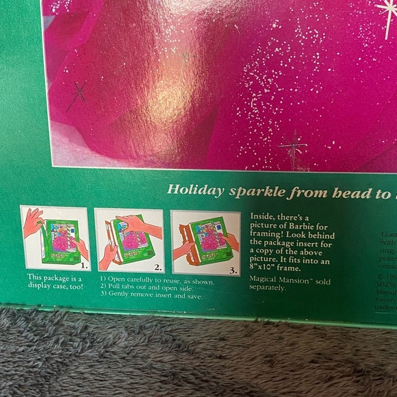 Barbie Happy Holidays 1990 Special Edition Vintage - Picture 7 of 10